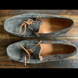 New Republic Suede Moccasin Loafers